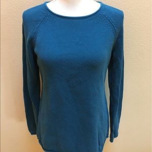 EDDIE BAUER Blue Sweater, Sz S